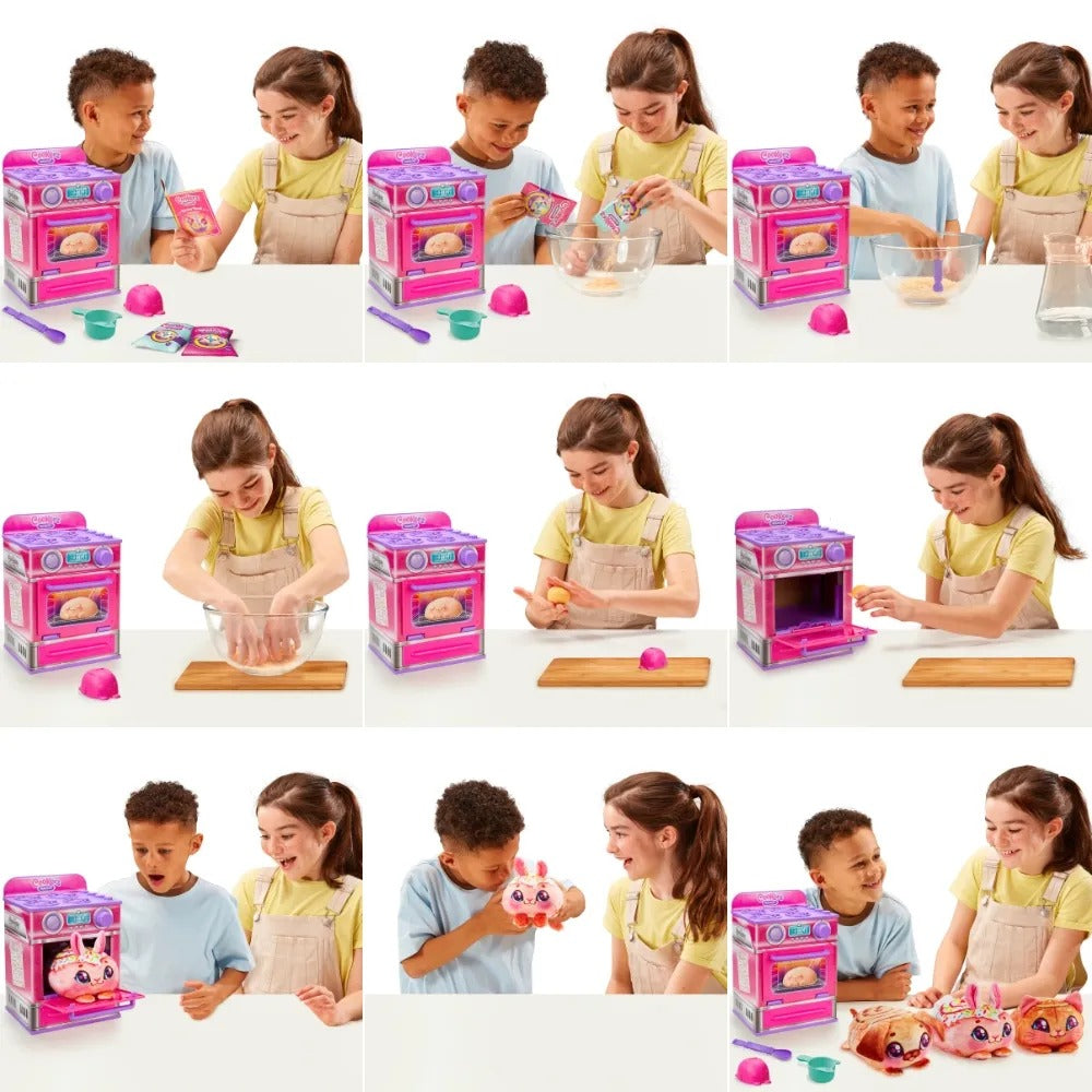 Forninho Mágico Cookeez Makery que vira Pelúcia