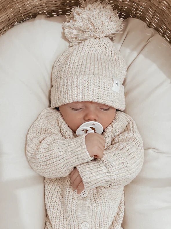 Conjunto Baby tricô ninho mini