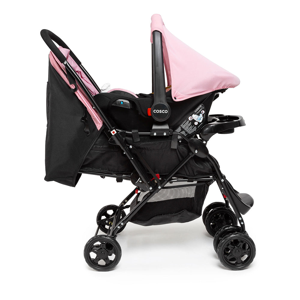 Conjunto Cosco - Carrinho com Bebê Comforto Travel System Reverse DUO