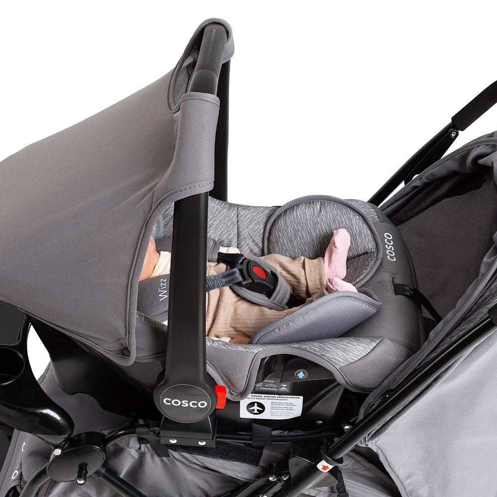 Conjunto Cosco - Carrinho com Bebê Comforto Travel System Reverse DUO
