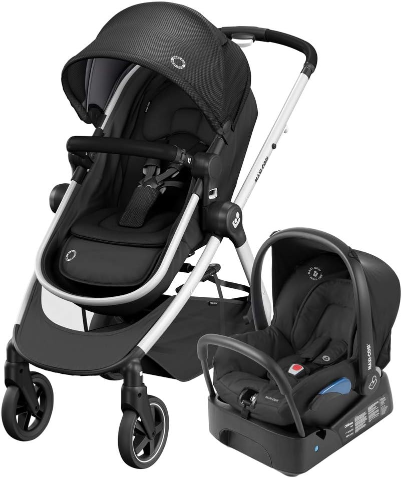 Conjunto Maxi Cosi - Carrinho com Bebê Conforto Travel System Reverse