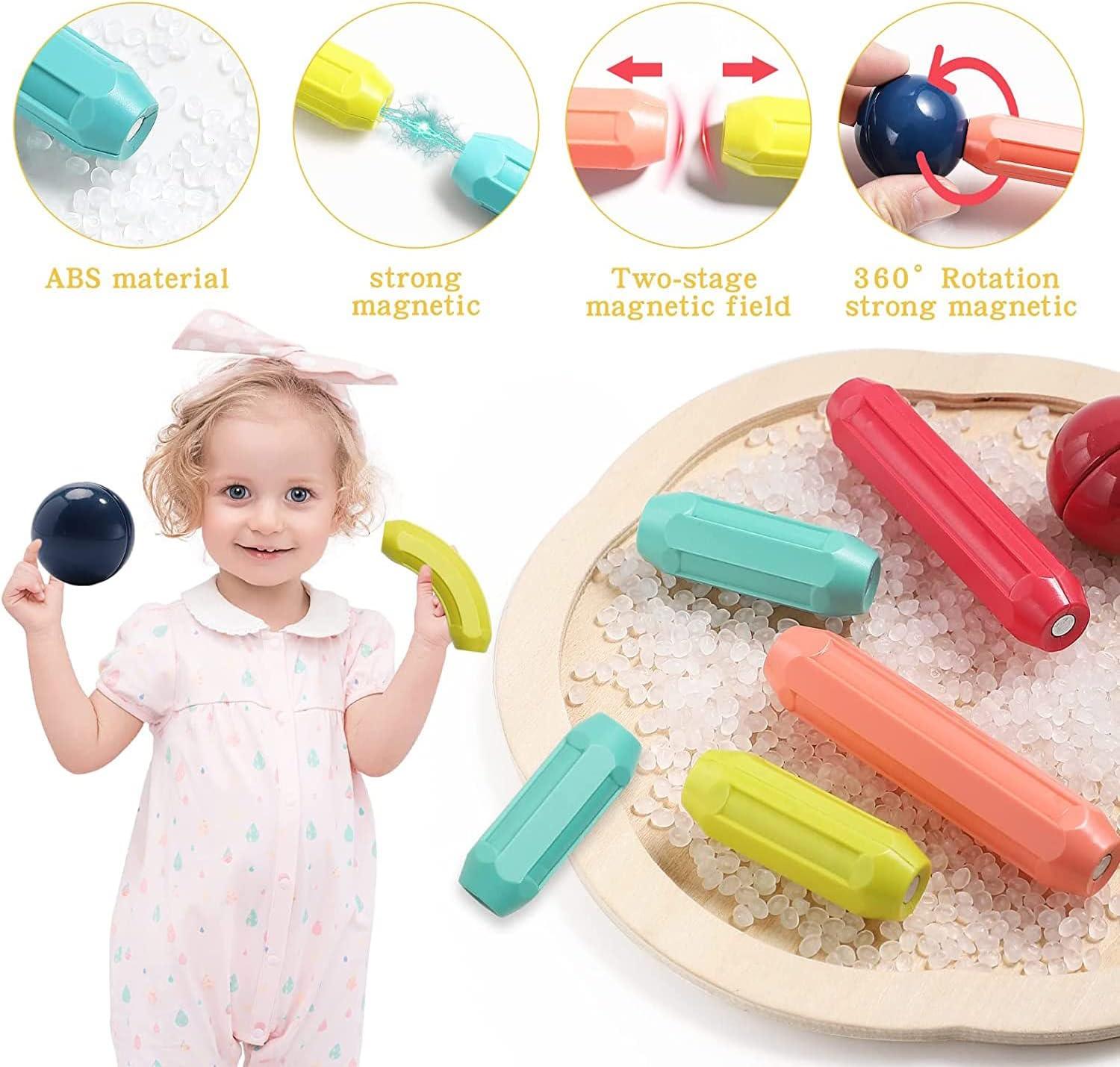 Blocos Montar Magnético Brinquedo