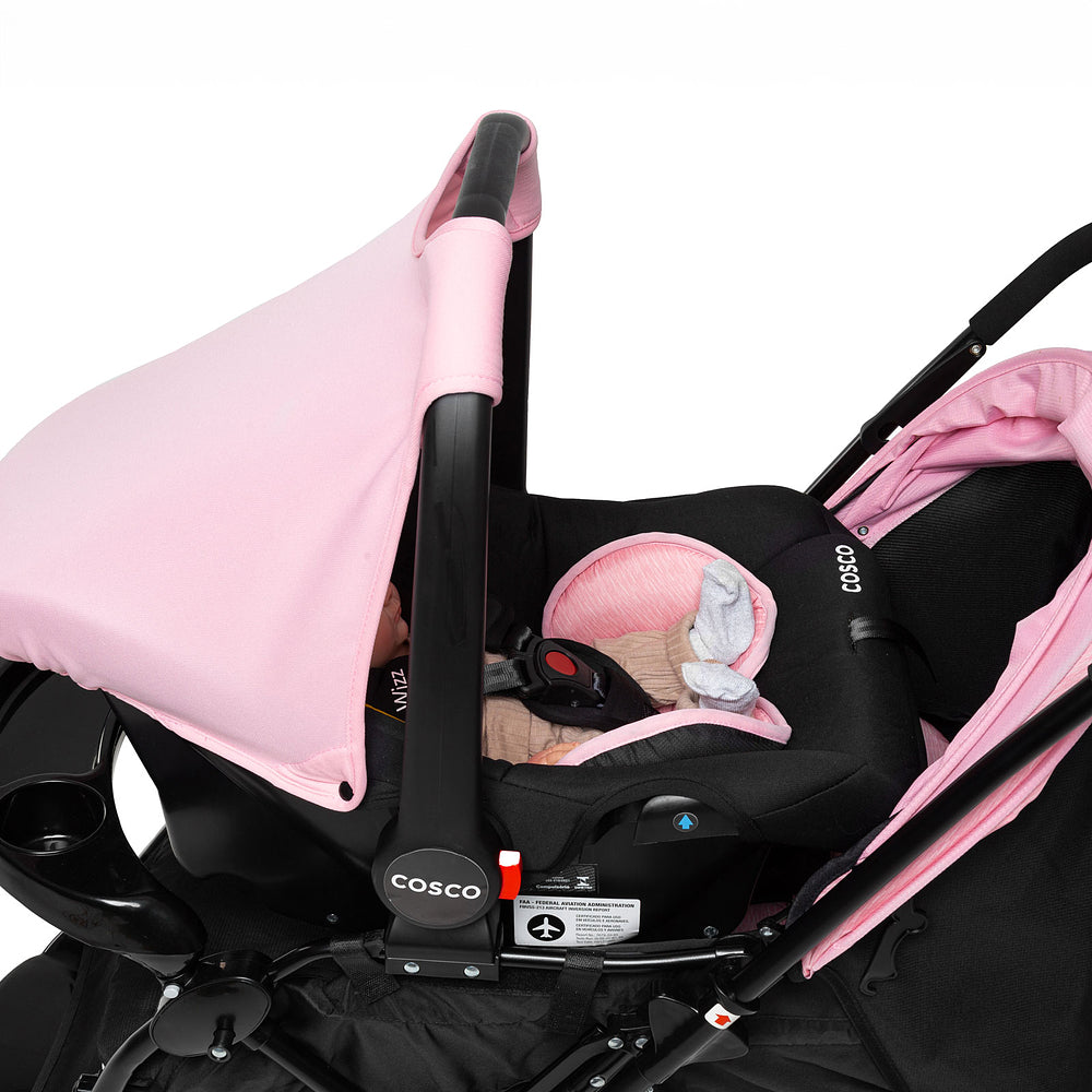 Conjunto Cosco - Carrinho com Bebê Comforto Travel System Reverse DUO