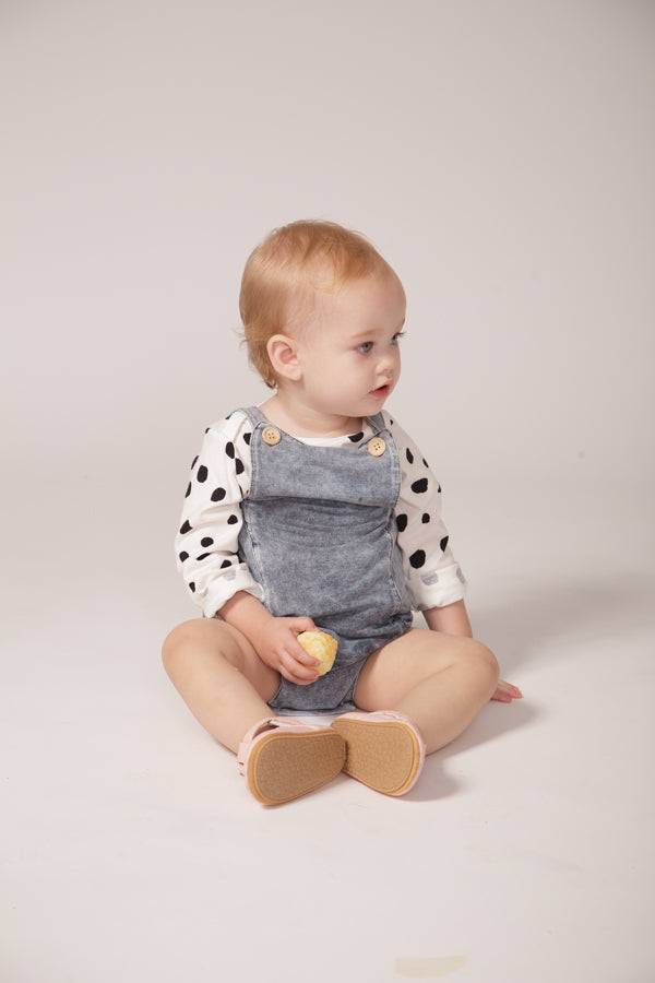 Jardineira Jeans Baby