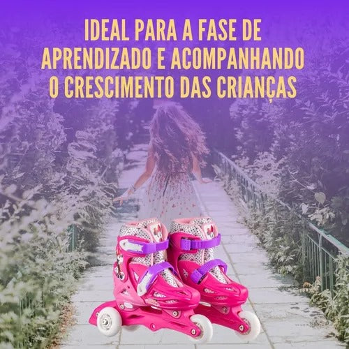 Patins Inline 2 Em 1 Tam