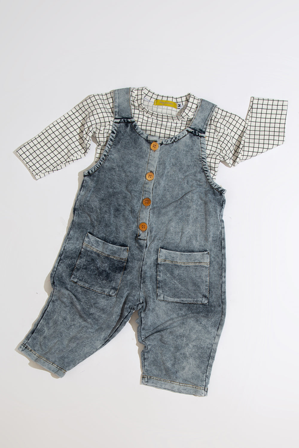 Macacão Baby Wash Denim