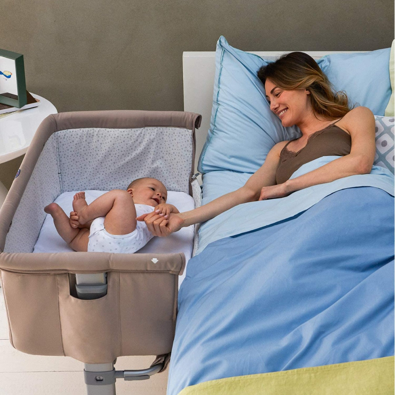 Berço NEXT2ME magic cool grey