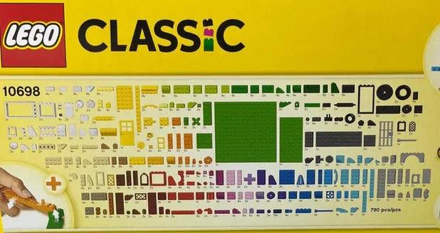 LEGO CLASSIC - CAIXA GRANDE DE PEÇAS CRIATIVAS 790 PEÇAS ORIGINAL