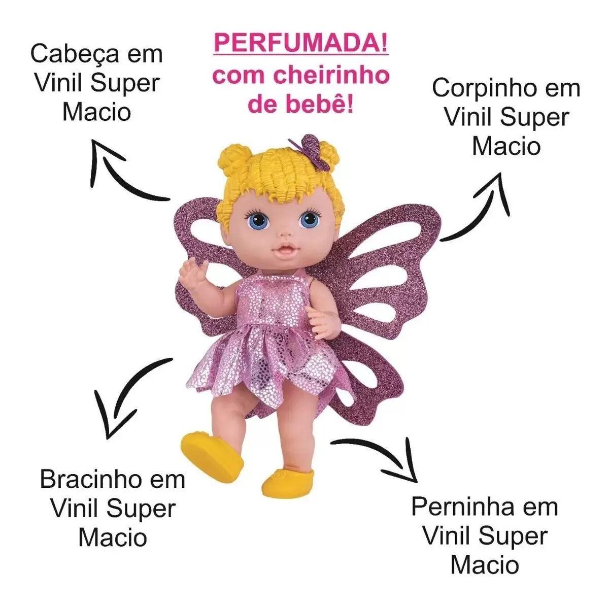 Boneca Baby Collection Alive Fada Grande
