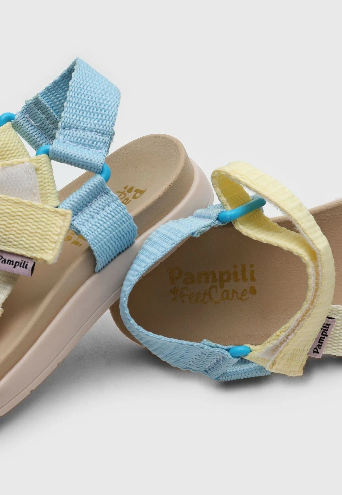 Sandália Papete Infantil Fly Colorida Pampili