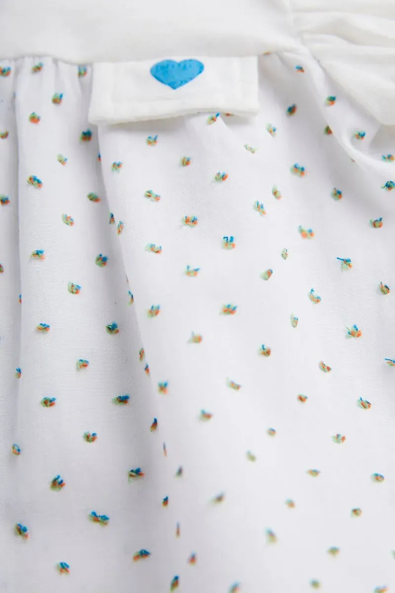 Conjunto Infantil para Bebê Nata em Voil com Malha e short em Tricoline