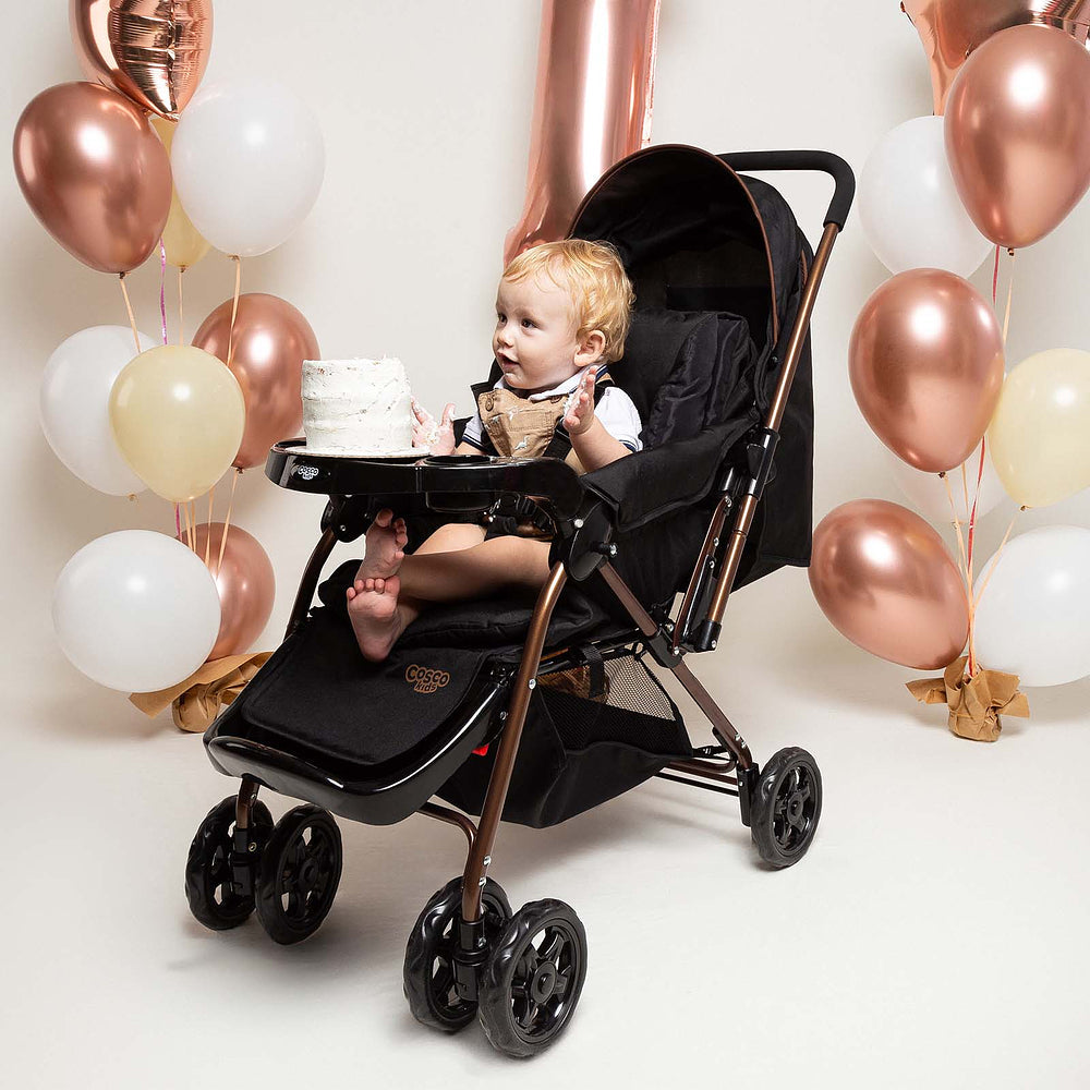 Conjunto Cosco - Carrinho com Bebê Comforto Travel System Reverse DUO