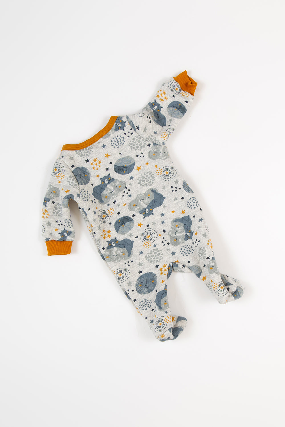 Macacão Bebê Matelassê Mescla