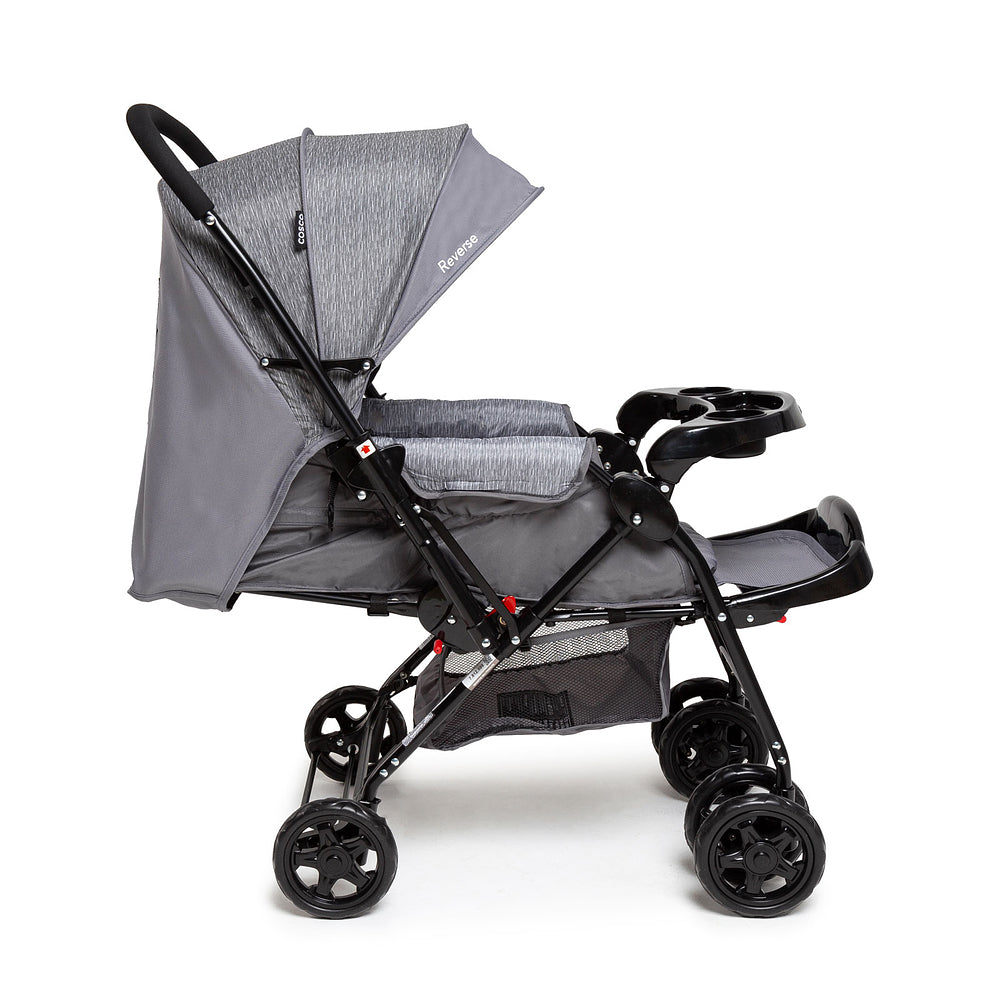 Conjunto Cosco - Carrinho com Bebê Comforto Travel System Reverse DUO