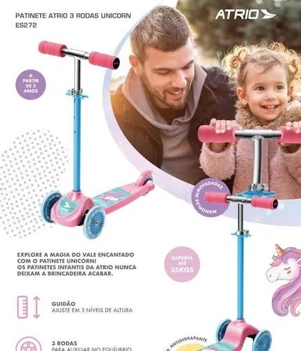 Patinete 3 Rodas Com Luzes Cks
