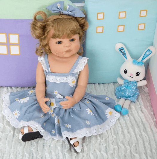 BEBÊ REBORN BIA COM COELHINHO