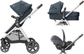 Conjunto Maxi Cosi - Carrinho com Bebê Conforto Travel System Reverse