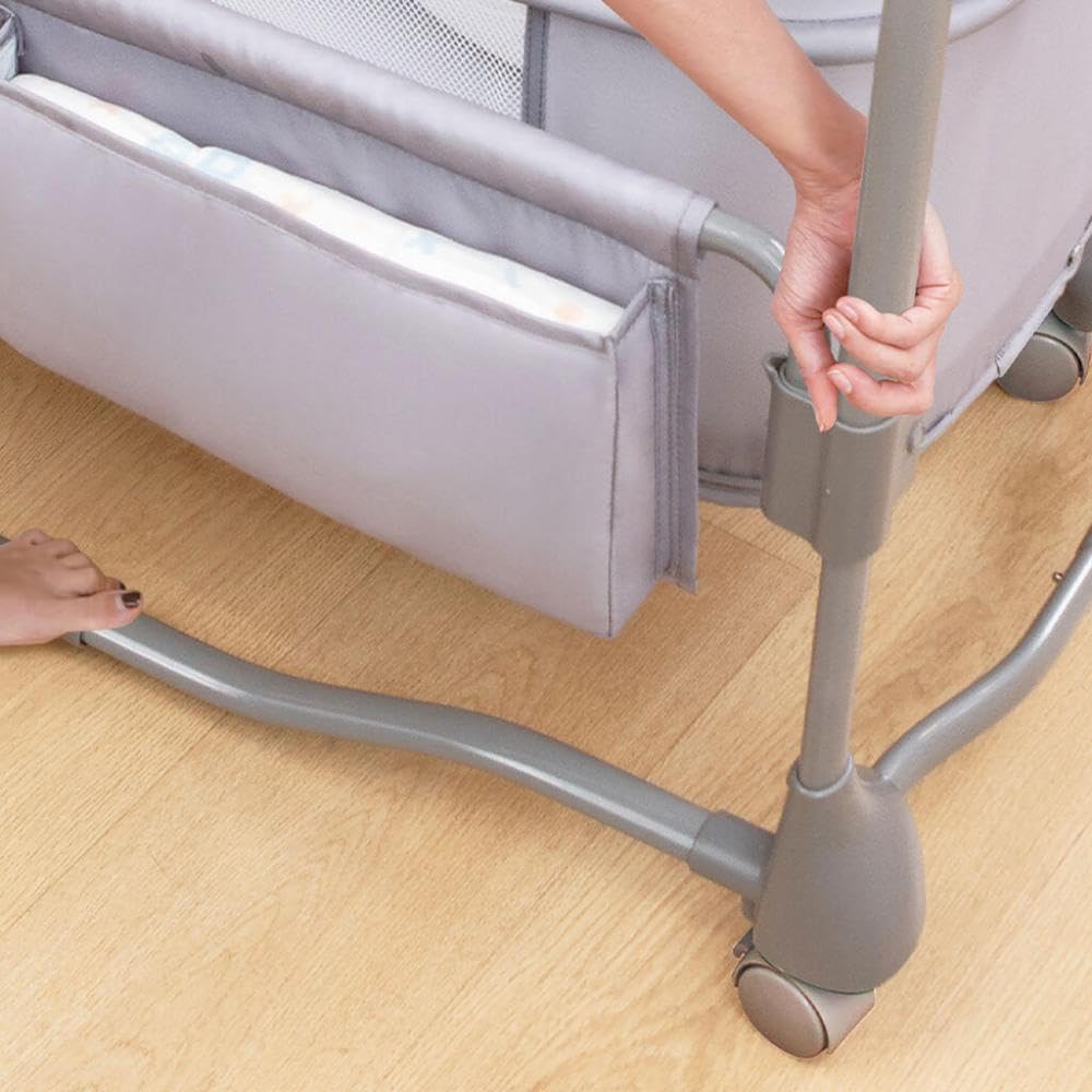 BERÇO BLUETOOTH BALANÇO AUTOMÁTICO DUAS ALTURAS