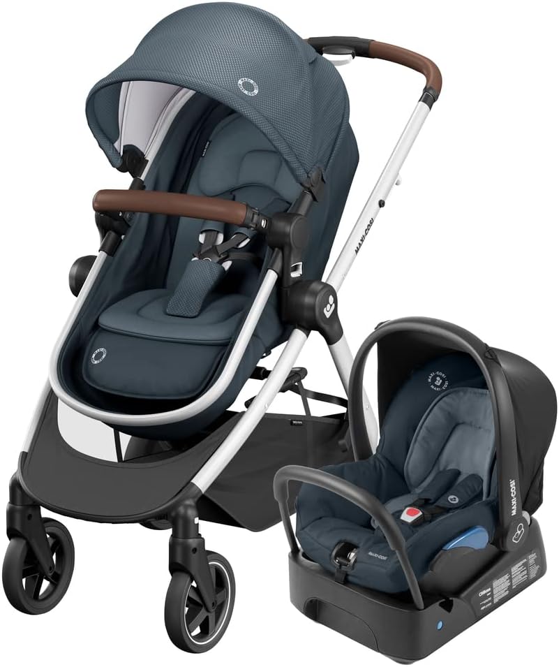 Conjunto Maxi Cosi - Carrinho com Bebê Conforto Travel System Reverse