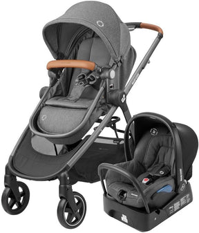 Conjunto Maxi Cosi - Carrinho com Bebê Conforto Travel System Reverse