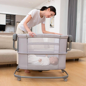 BERÇO BLUETOOTH BALANÇO AUTOMÁTICO DUAS ALTURAS