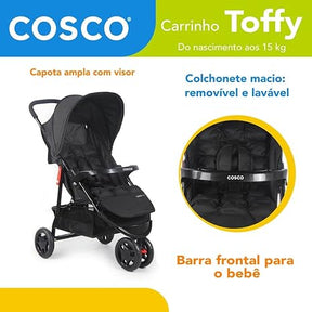 Conjunto Cosco - Travel System Toffy