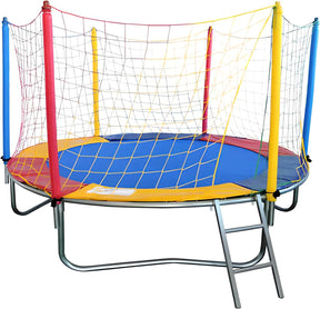 Cama Elástica - Trampolim Pula Pula Com Escada E Rede