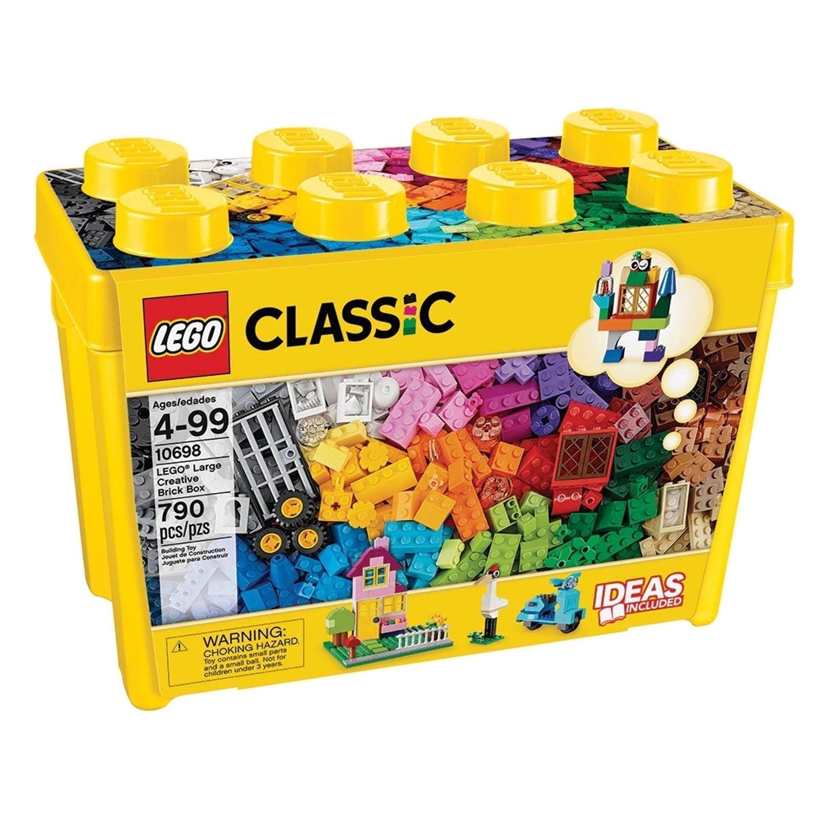LEGO CLASSIC - CAIXA GRANDE DE PEÇAS CRIATIVAS 790 PEÇAS ORIGINAL