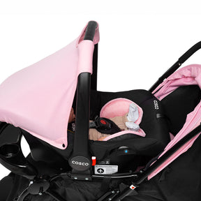 Conjunto Cosco - Carrinho com Bebê Comforto Travel System Reverse DUO