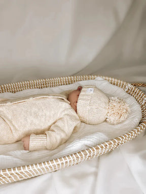 Conjunto Baby tricô ninho mini