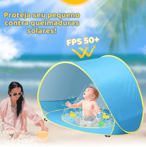 Barraca de praia infantil