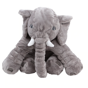ALMOFADA ELEFANTE SONINHO  60CM TRAVESSEIRO BEBÊ ANTIALÉRGICO