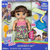 BONECA BABY ALIVE ADORA MACARRÃO MORENA - HASBRO