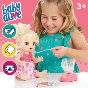 BONECA BABY ALIVE MISTURINHA VITAMINA DE DIVERSÃO