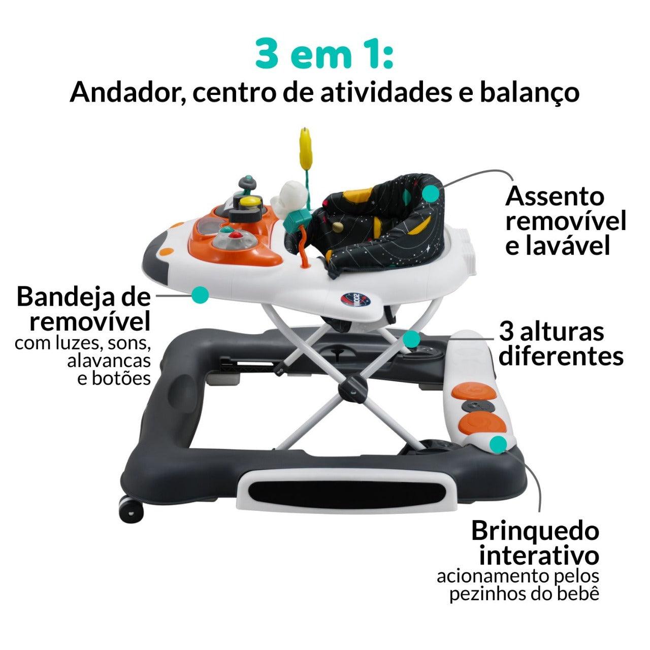 ANDADOR SPACE SAFETY 1ST - GREY