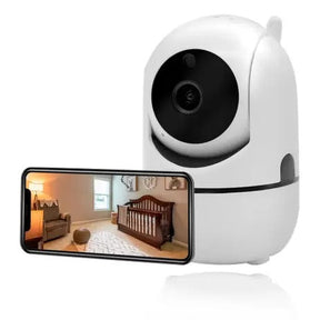 Babá Eletrônica Câmera Sem Fio Wifi Visão Noturna Microfone