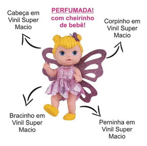 Boneca Baby Collection Alive Fada Grande