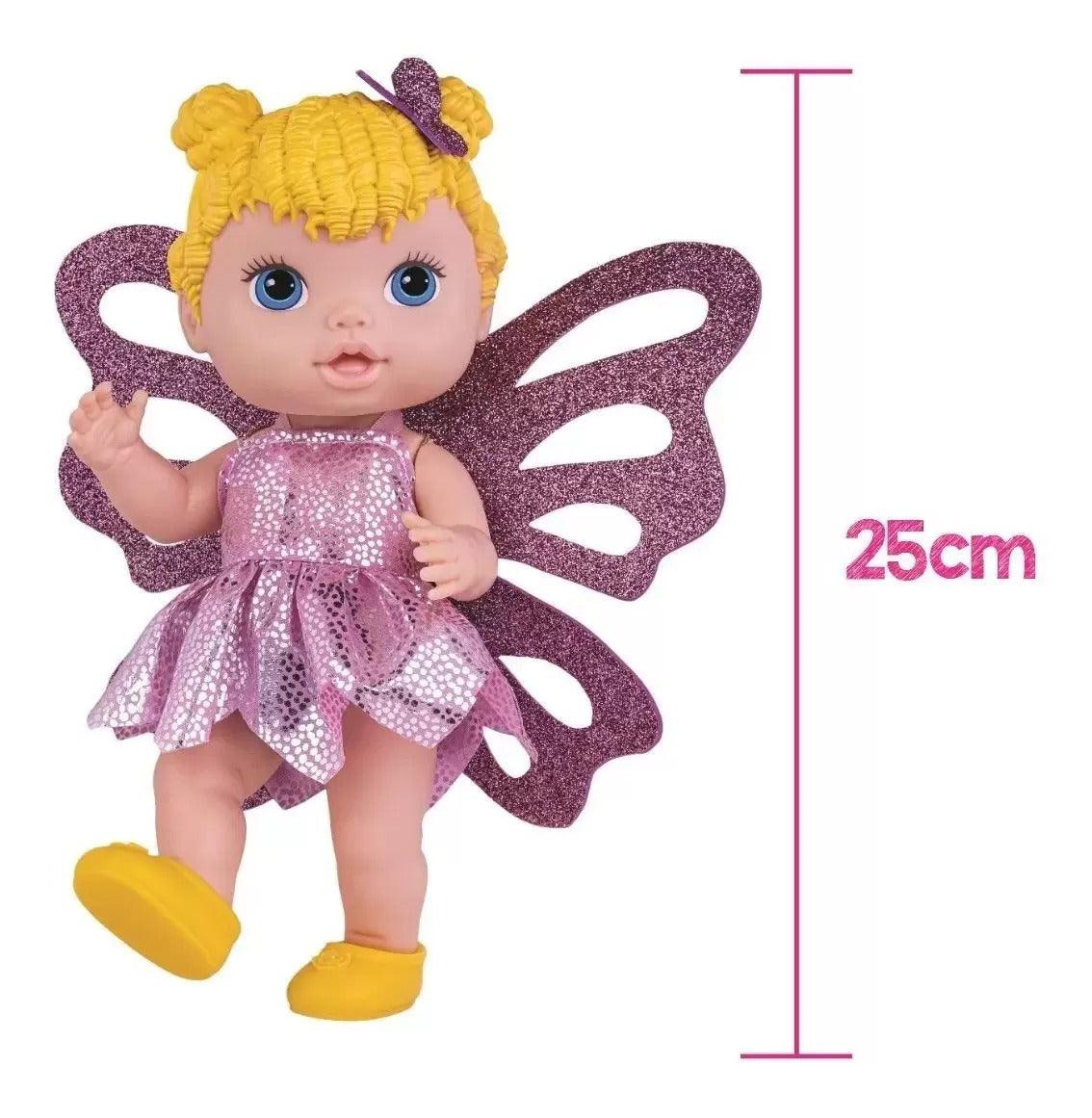Boneca Baby Collection Alive Fada Grande