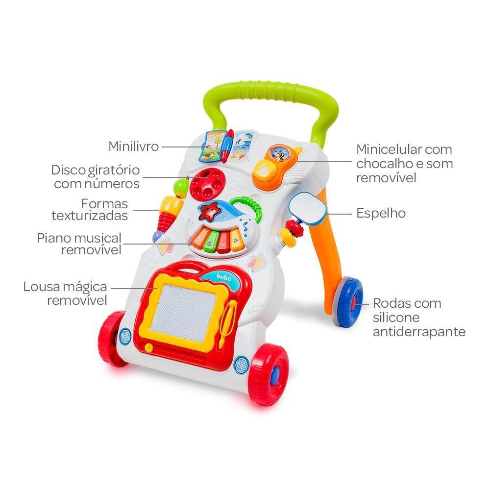 Brinquedo Interativo - Andador Infantil - Passo a Passo Divertido - Dreams ABC