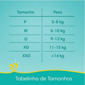 KIT COM 5 PACOTES PAMPERS CONFORT SEC + 5 Lenços Umedecidos