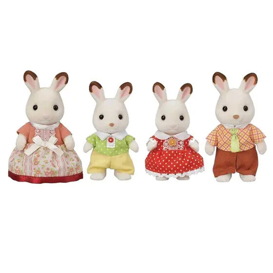 Sylvanian Families Família Dos Coelhos Chocolate
