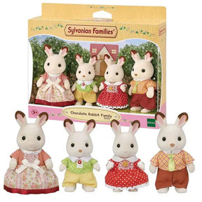 Sylvanian Families Família Dos Coelhos Chocolate