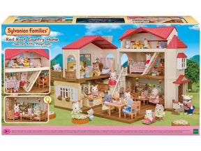 Playset Sylvanian Families Casa Telhado Vermelho