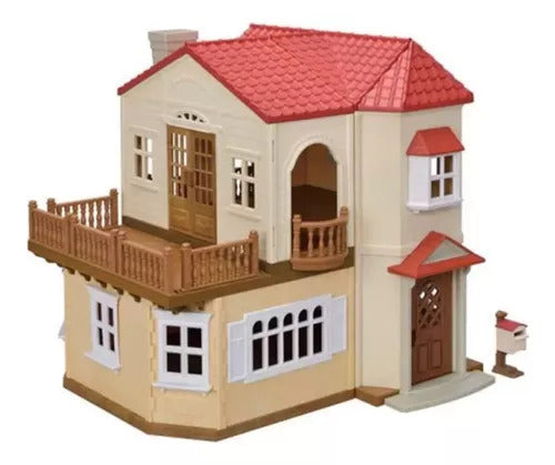 Playset Sylvanian Families Casa Telhado Vermelho