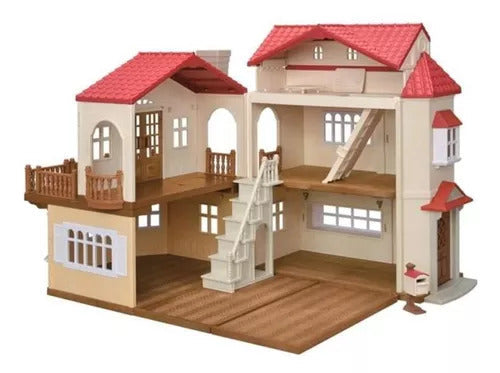 Playset Sylvanian Families Casa Telhado Vermelho