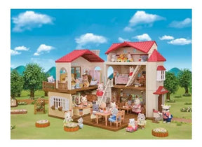 Playset Sylvanian Families Casa Telhado Vermelho