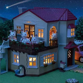 Playset Sylvanian Families Casa Telhado Vermelho