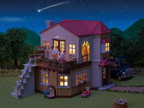Playset Sylvanian Families Casa Telhado Vermelho