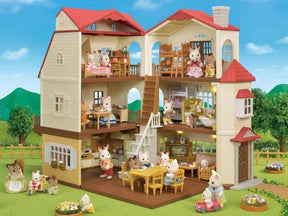 Playset Sylvanian Families Casa Telhado Vermelho