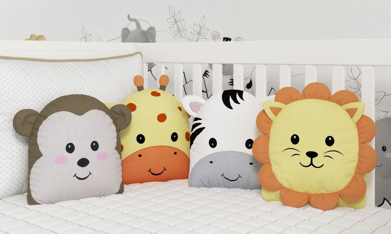 Kit Berço Amiguinhos Safári